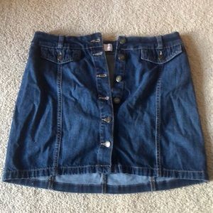 Denim Jean Skirt